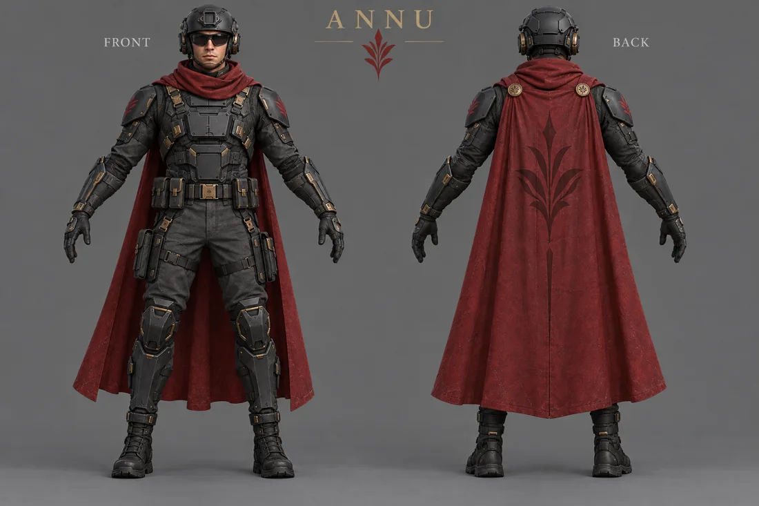 Annu character concept artwork